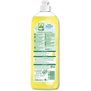 Produktbild für Spülmittel Frosch Zitrone, Bio-Qualität, mikroplastikfrei