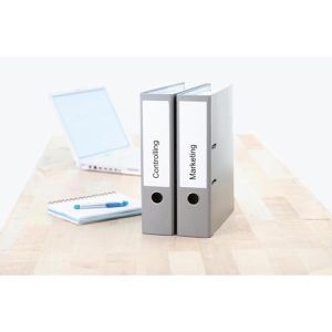 Produktbild für Rückenschilder Herma 4284 Special, weiß