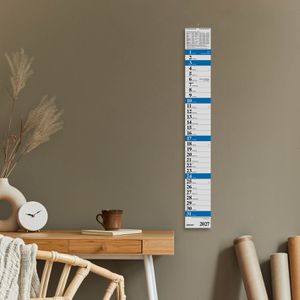 Produktbild für Streifenkalender Korsch 258027, Praktika Blau XXL