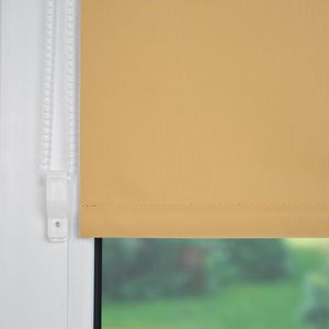 Produktbild für Rollo Liedeco Klemmfix, verdunkelnd, apricot