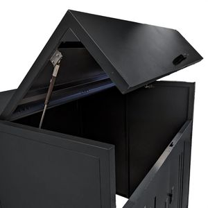 Produktbild für Müllcontainerbox Mendler HWC-M54, 160 x 154 x 136 cm
