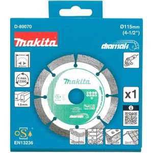 Produktbild für Trennscheibe Makita D-80070, Diamak