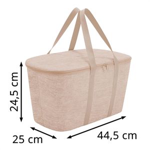 Produktbild für Kühltasche Reisenthel Coolerbag twist coffee, faltbar