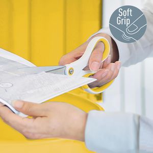Produktbild für Büroschere Leitz WOW Titan, 5319-21-16, mit Softgrip