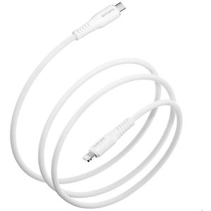 Produktbild für Ladekabel 4smarts RapidCord, weiß, 1,5m