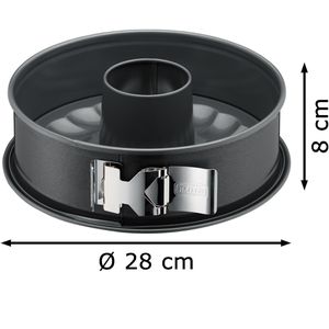 Produktbild für Backform Kaiser La Forme Plus mit Flach- &amp; Rohrboden aus Stahl