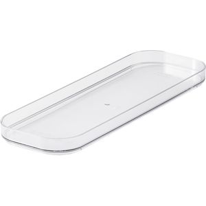 Deckel-Aufbewahrungsbox Smartstore Compact Slim, transparent