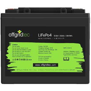 Solarbatterie Offgridtec 12,8/30, LiFePO4