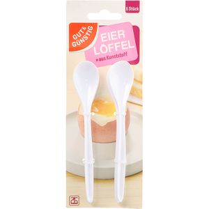 Produktbild für Eierlöffel Gut&amp;Günstig 00400597, farbig sortiert