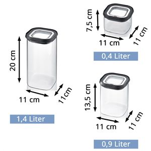 Produktbild für Vorratsdose Gefu Pantry 12807, aus Glas