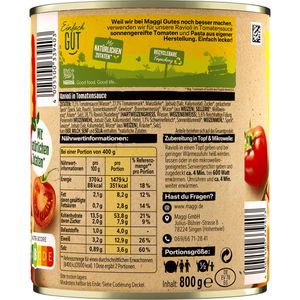 Produktbild für Fertiggericht Maggi Ravioli in Tomatensoße
