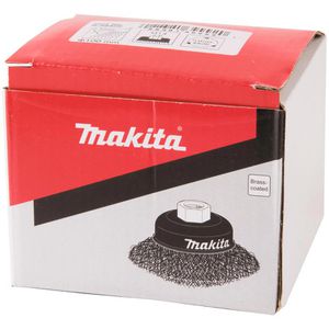 Produktbild für Drahtbürste Makita D-39805, gewellt, Topfbürste