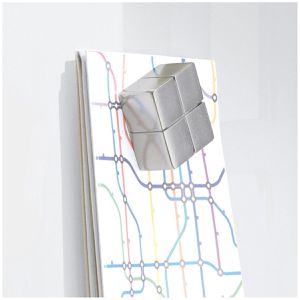 Produktbild für Glas-Magnettafel Sigel GL520 Artverum, inkl. 2 Magnete