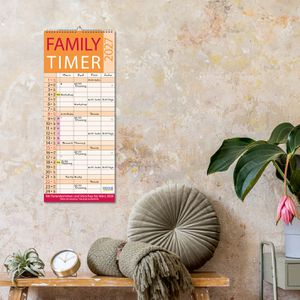 Produktbild für Familienplaner Korsch 239827 Family Timer Lifestyle, Jahr 2027