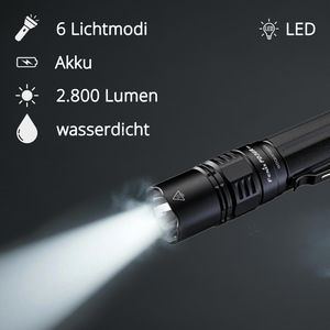 Produktbild für Taschenlampe Fenix PD36R Pro, LED, aufladbar
