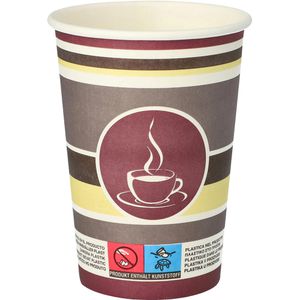 Trinkbecher Papstar 90134 To Go, farbig