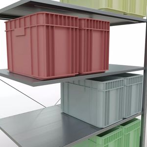 Produktbild für Anbauregal Schulte 12785-130, 5 Metallböden