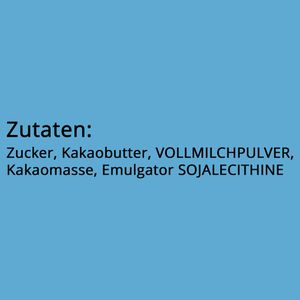 Produktbild für Minischokolade Heidel Danke