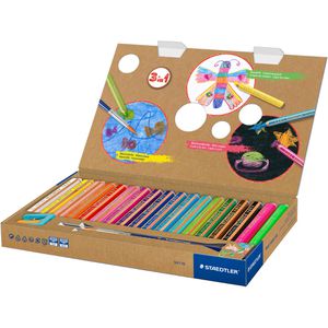 Produktbild für Buntstifte Staedtler Noris junior 140 C18, 3in1
