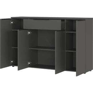 Produktbild für Sideboard Germania Mailand, 4374-547, aus Holz, graphit