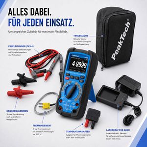 Produktbild für Multimeter PeakTech P 3455, digital, TRMS