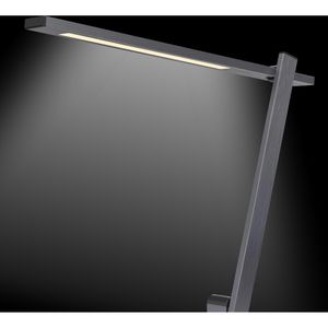 Produktbild für Schreibtischlampe Hansa Beam, grau, LED, dimmbar