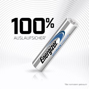 Produktbild für Batterien Energizer Ultimate L92 Lithium