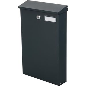 Produktbild für Briefkasten SafePost ScanPro 951 RAL 7016 anthrazit, aus Stahl