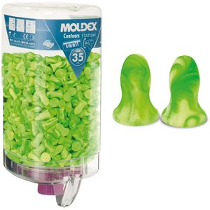 Ohrstöpsel Moldex Contours small Spender, 7453, SNR 35 dB