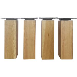 Produktbild für Möbelfuß Schildmeyer 140469, eiche, Holz
