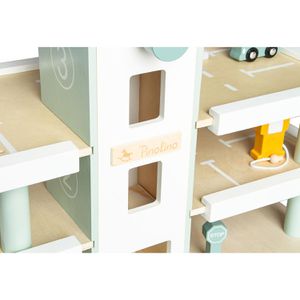 Produktbild für Parkgarage Pinolino 308422 Parkhaus Kurt, aus Holz