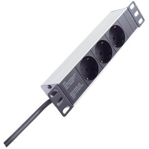 Produktbild für Steckdosenleiste S-Conn 09-263935, PDU, mit 2 m Kabel