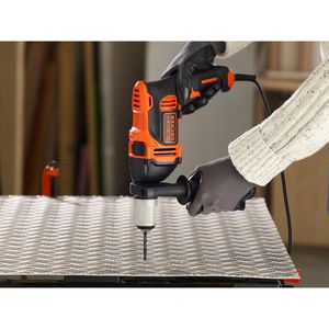 Produktbild für Schlagbohrmaschine Black+Decker BEH850K-QS, Netzbetrieb, 850 W