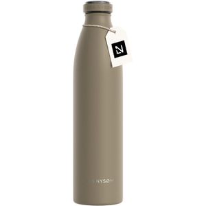 Produktbild für Trinkflasche LARS-NYSØM Ren Taupe Brown