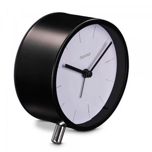 Produktbild für Wecker Hama Flores schwarz, analog