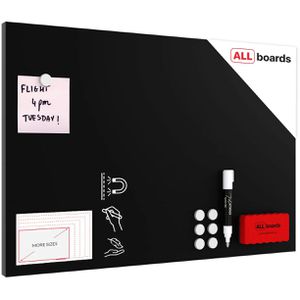 Produktbild für Kreidetafel ALLboards MetalBoards, schwarz, magnetisch