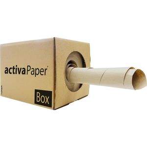 Packpapier activaTec Rolle in Spenderbox