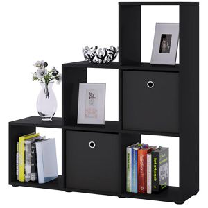 Produktbild für Bücherregal VCM Nitas, 912405, schwarz