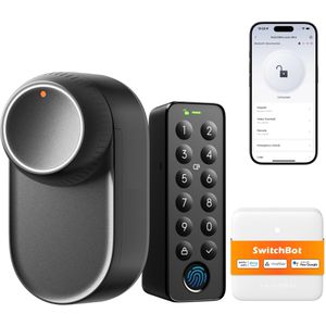 Smartes-Türschloss SwitchBot SmartLock Ultra Keypad & Zentrale