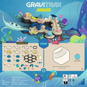 Produktbild für Murmelbahn Ravensburger GraviTrax Junior Starter-Set S Ocean