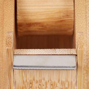 Produktbild für Klebebandabroller Relaxdays 10024619 Bambus, braun
