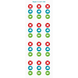 Produktbild für Aufnahmesticker BOOKii 290323, Paket 2 - Nummer 127-246