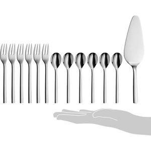 Produktbild für Besteck-Set WMF Nuova Kuchenbesteck, Edelstahl 18/10