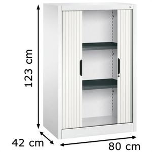 Produktbild für Rollladenschrank CP-Möbel Omnispace, aus Metall