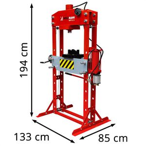 Produktbild für Werkstattpresse Holzmann WP75ECO, Pressdruck 75 t