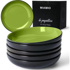 Produktbild für Teller Miamio Le Papillon, Suppenteller