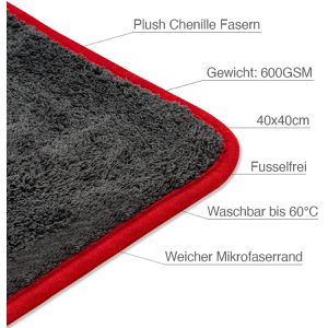 Produktbild für Poliertuch Liquid-Elements Waxer Allroundtuch, 40 x 40 cm