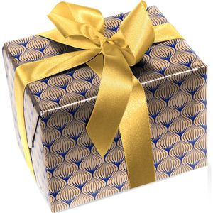 Produktbild für Geschenkband Präsent Devon, gold
