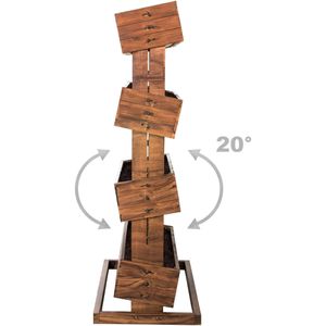 Produktbild für Hochbeet hecht-international Cube 4, aus Holz