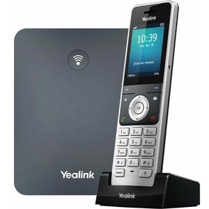 Telefon Yealink W76P, silber / schwarz